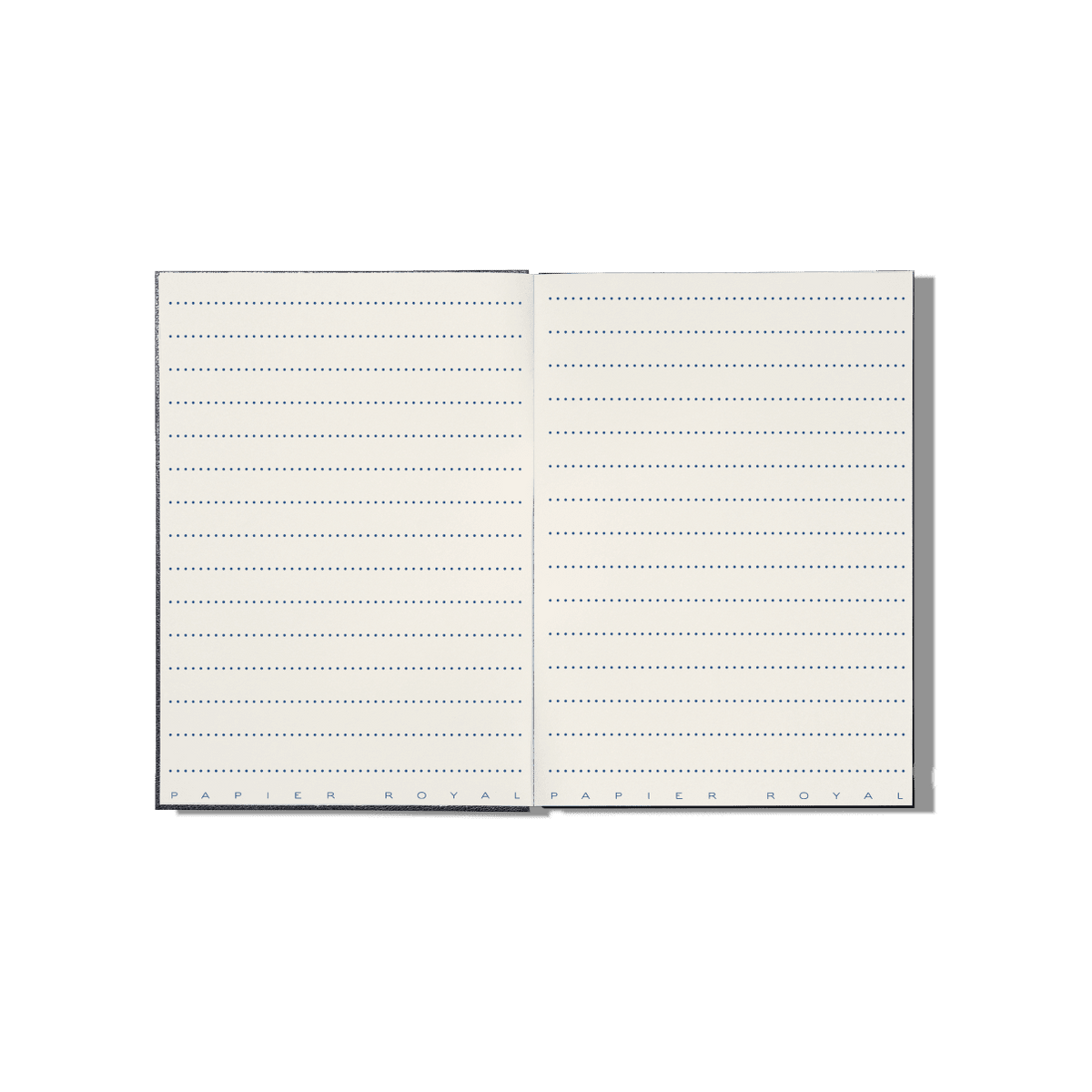 Papier Royal - Royal Notebook A6 Dark Blue Leather - Papier Royal
