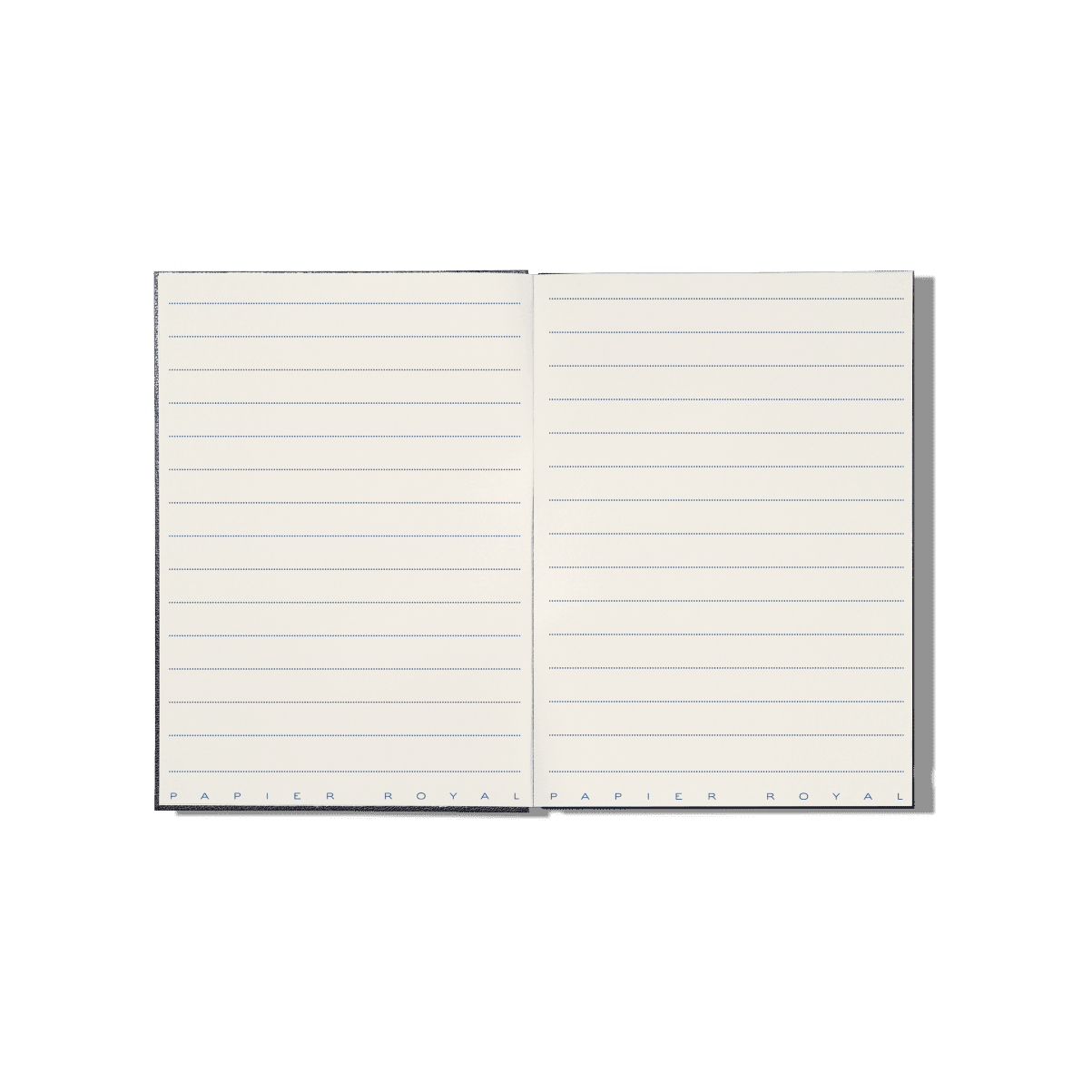 Papier Royal - Royal Notebook A6 Dark Blue Leather - Papier Royal