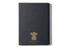 Papier Royal - Royal Notebook A6 Dark Blue Leather - Papier Royal