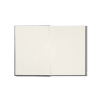 Papier Royal - Royal Notebook A6 Dark Blue Leather - Papier Royal