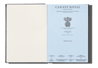 Papier Royal - Royal Notebook A6 Dark Blue Leather - Papier Royal