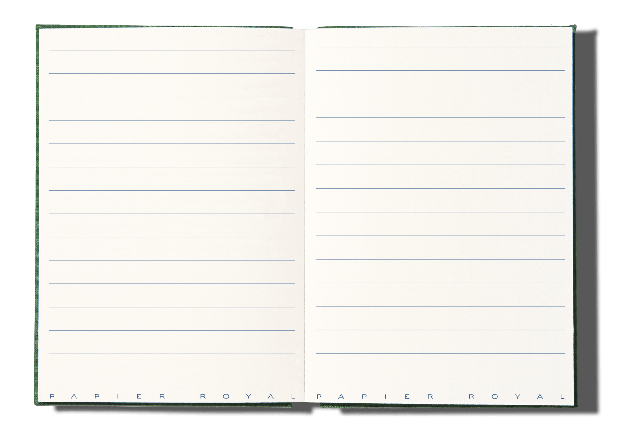 Papier Royal - Royal Notebook A6 Dark Green Canvas - Papier Royal