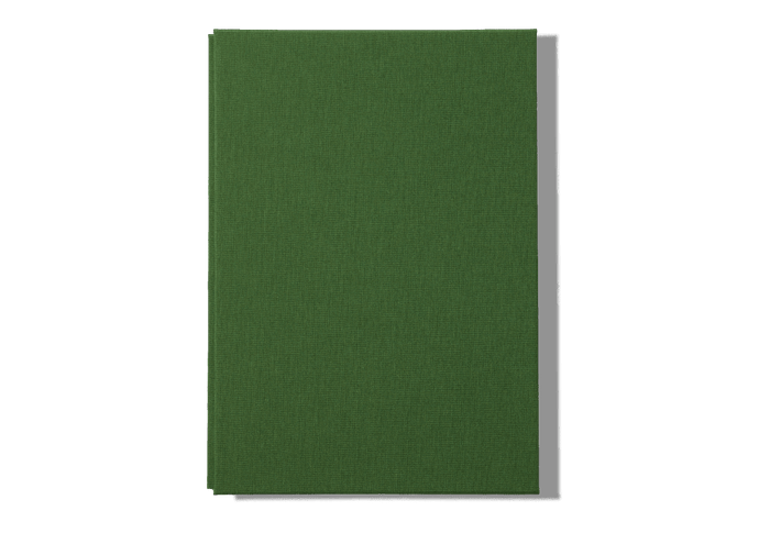 Papier Royal - Royal Notebook A6 Dark Green Canvas - Papier Royal