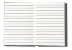 Papier Royal - Royal Notebook A6 Dark Green Canvas - Papier Royal