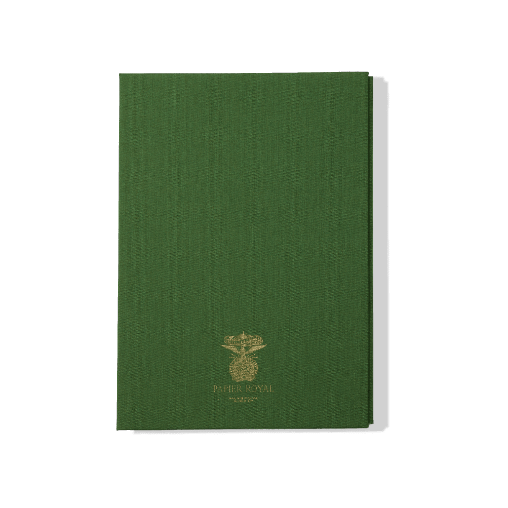 Papier Royal - Royal Notebook A6 Dark Green Canvas - Papier Royal