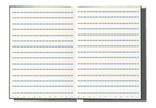 Papier Royal - Royal Notebook A6 Dark Green Canvas - Papier Royal