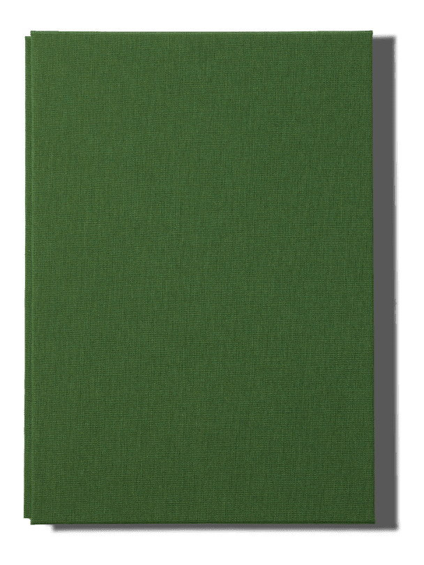 Papier Royal - Royal Notebook A6 Dark Green Canvas - Papier Royal