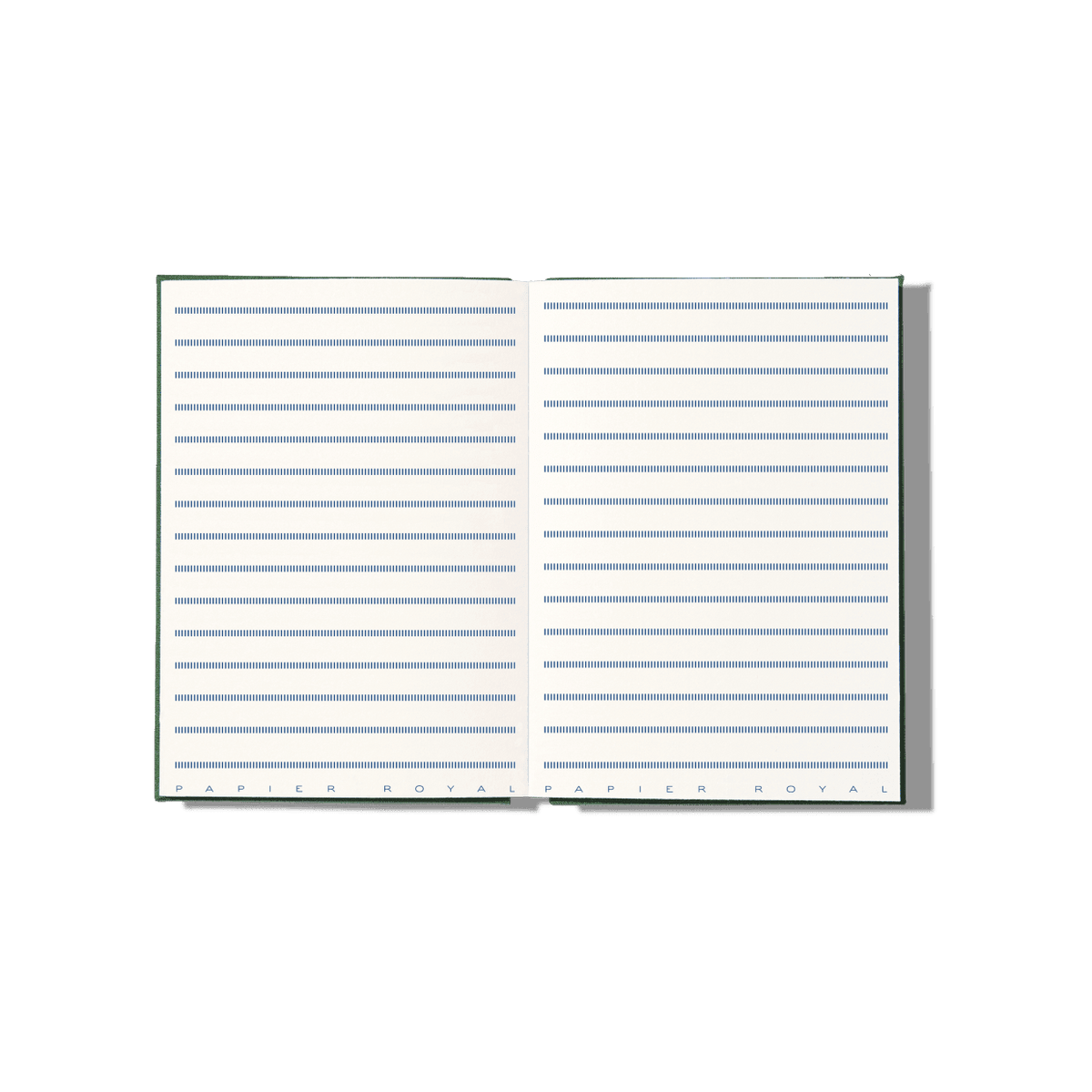 Papier Royal - Royal Notebook A6 Dark Green Canvas - Papier Royal