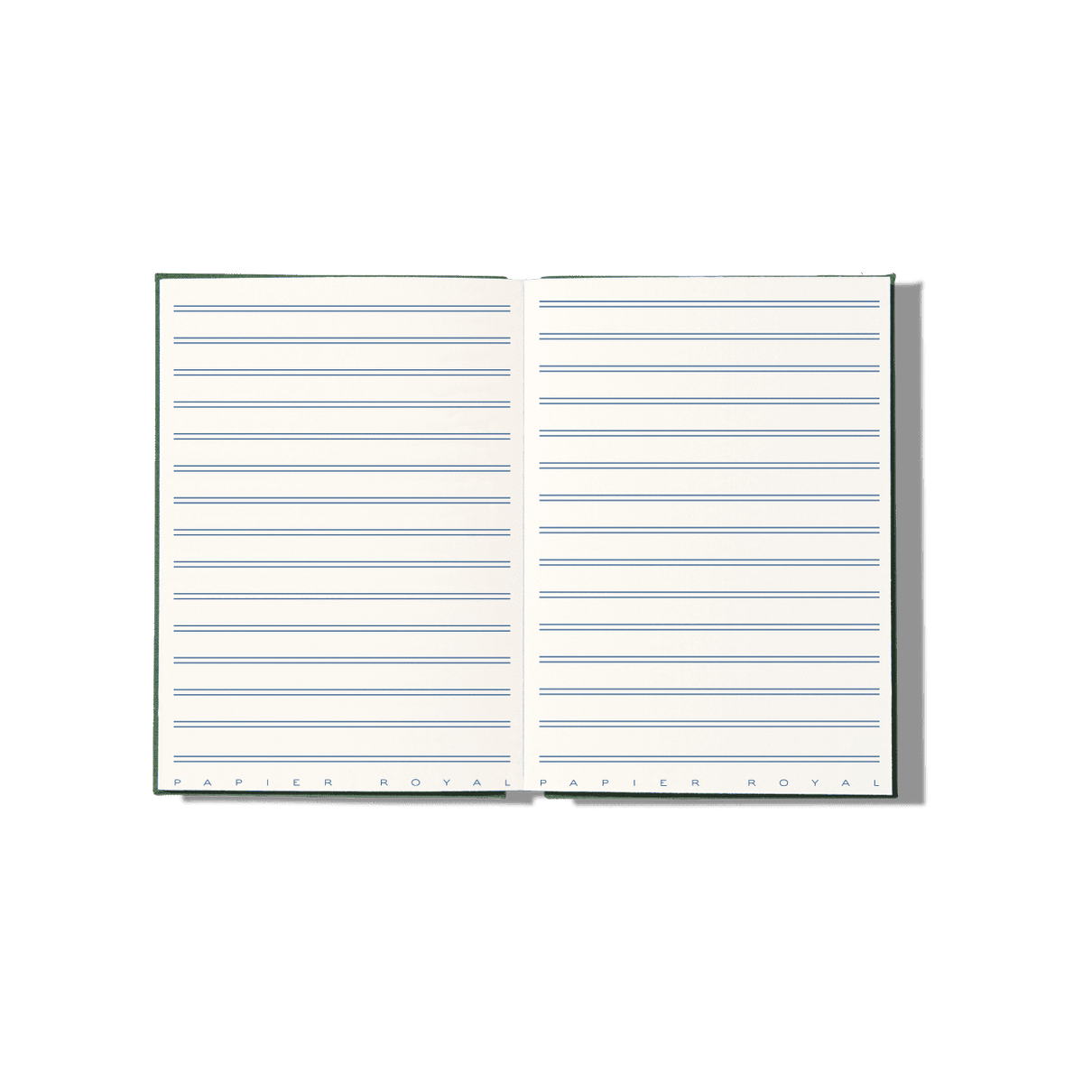 Papier Royal - Royal Notebook A6 Dark Green Canvas - Papier Royal