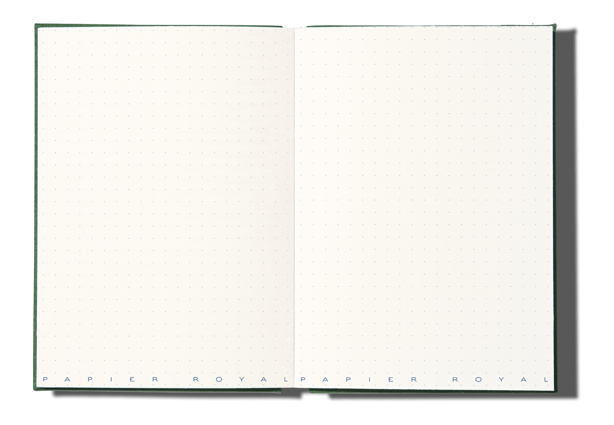 Papier Royal - Royal Notebook A6 Dark Green Canvas - Papier Royal