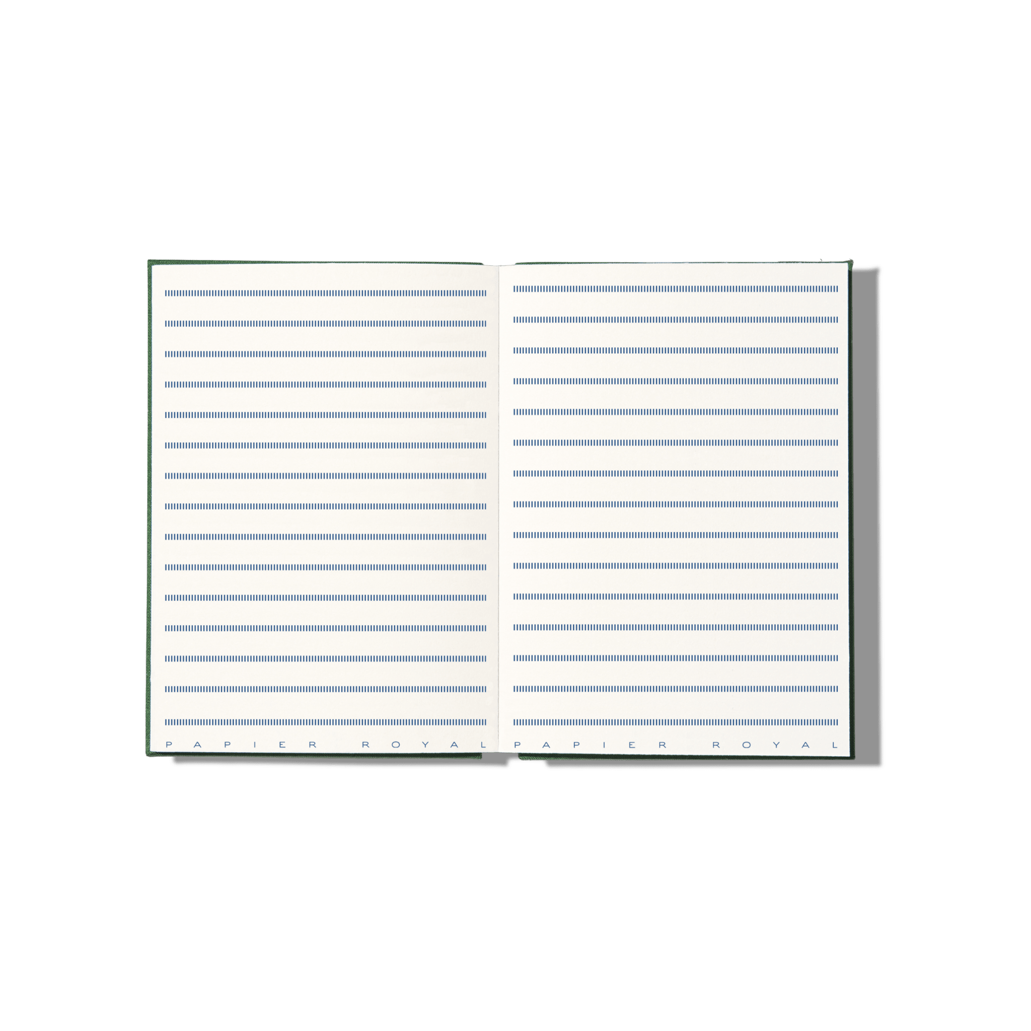 Papier Royal - Royal Notebook A6 Dark Green Canvas - Papier Royal