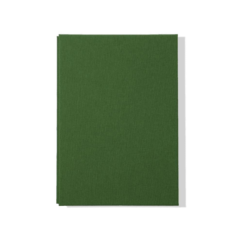 Papier Royal - Royal Notebook A6 Dark Green Canvas - Papier Royal