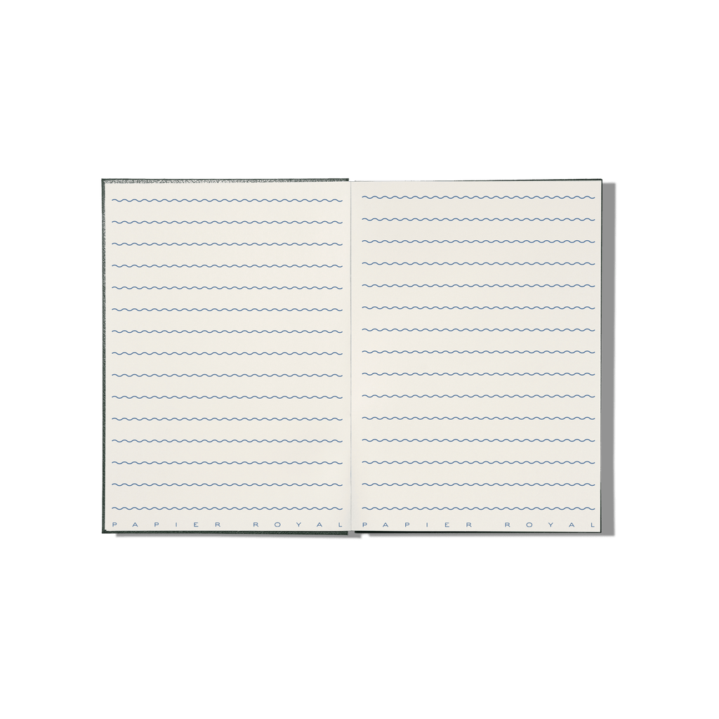 Papier Royal - Royal Notebook A6 Dark Green Leather - Papier Royal