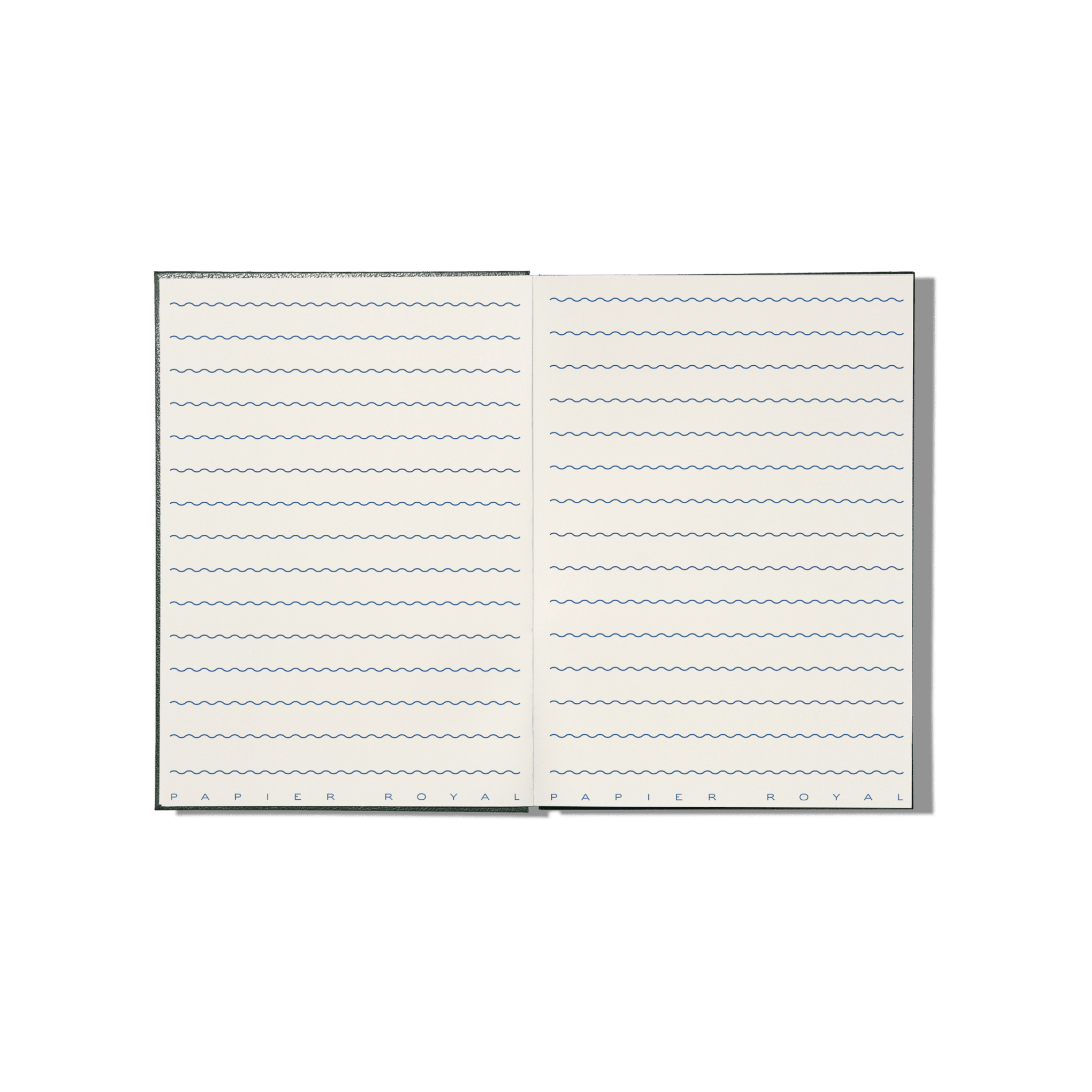 Papier Royal - Royal Notebook A6 Dark Green Leather - Papier Royal
