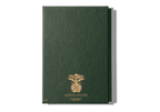 Papier Royal - Royal Notebook A6 Dark Green Leather - Papier Royal