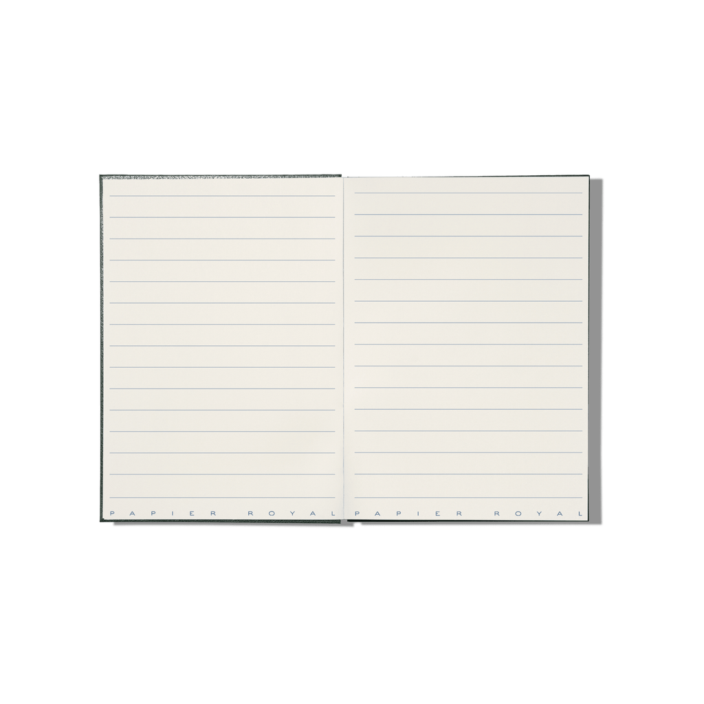 Papier Royal - Royal Notebook A6 Dark Green Leather - Papier Royal