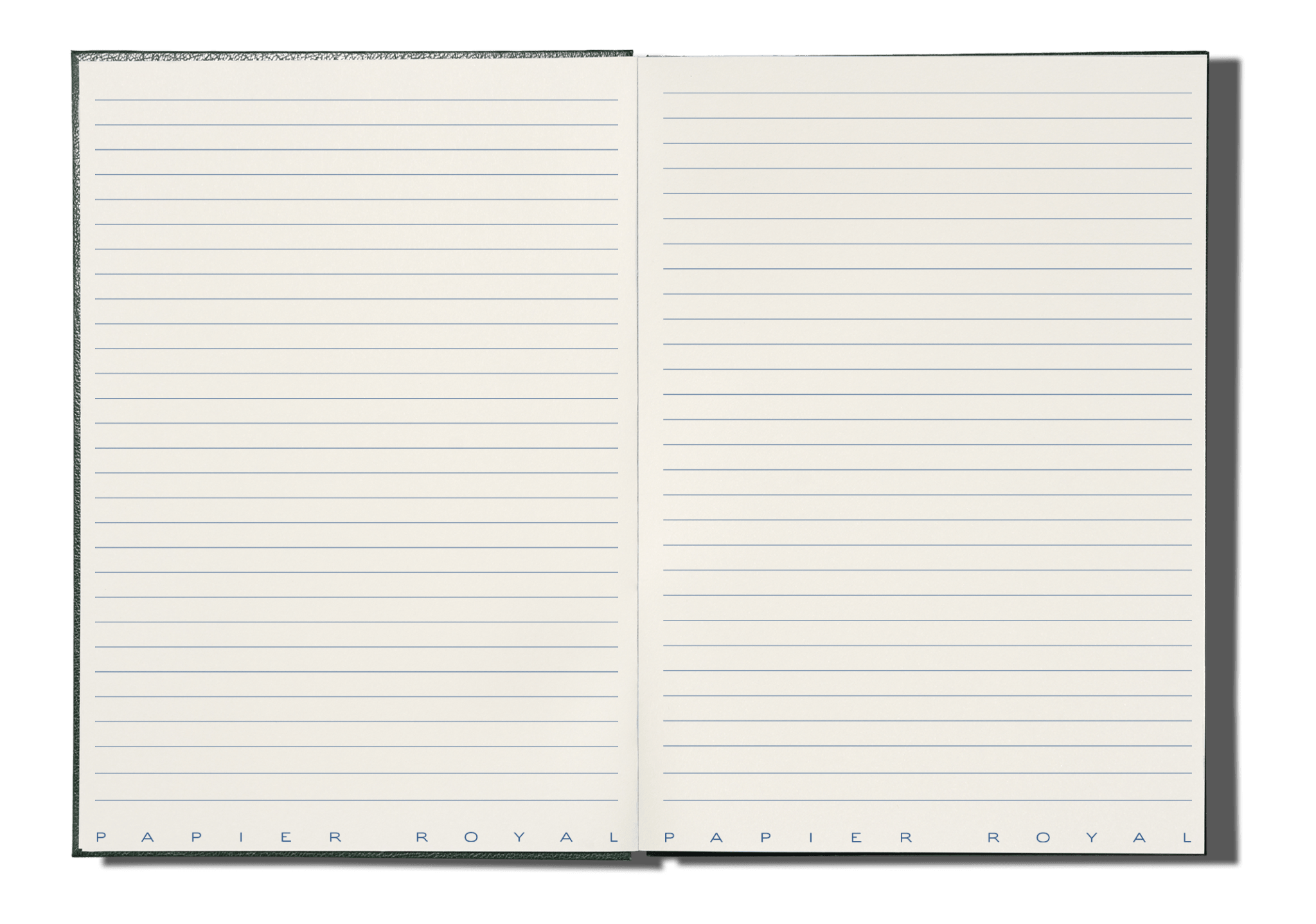 Papier Royal - Royal Notebook A6 Dark Green Leather - Papier Royal