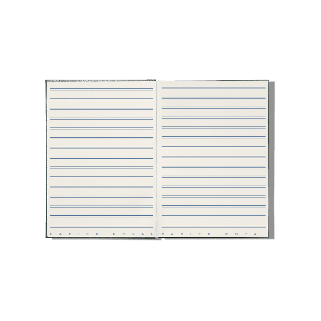 Papier Royal - Royal Notebook A6 Dark Green Leather - Papier Royal