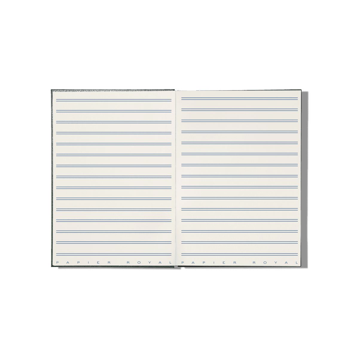 Papier Royal - Royal Notebook A6 Dark Green Leather - Papier Royal