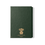 Papier Royal - Royal Notebook A6 Dark Green Leather - Papier Royal