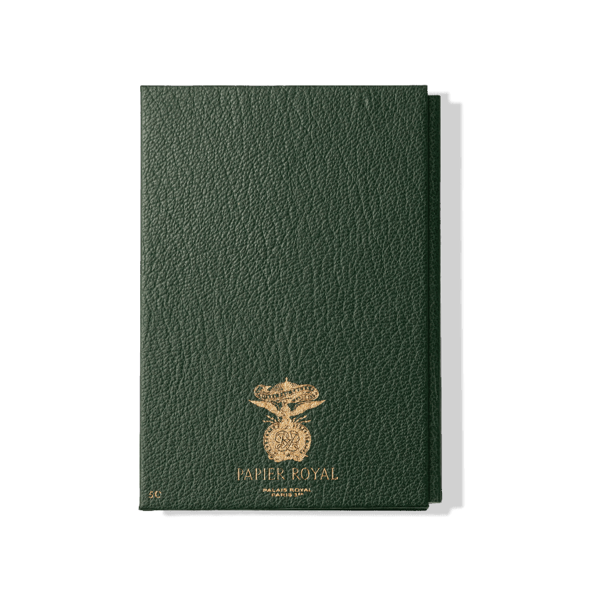 Papier Royal - Royal Notebook A6 Dark Green Leather - Papier Royal