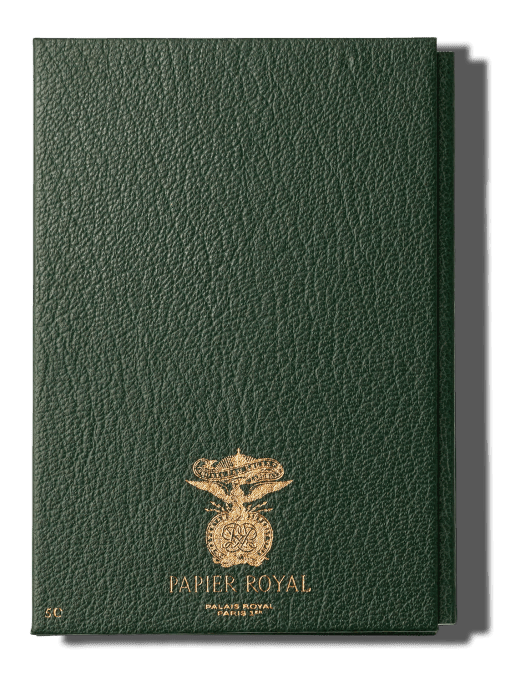 Papier Royal - Royal Notebook A6 Dark Green Leather - Papier Royal