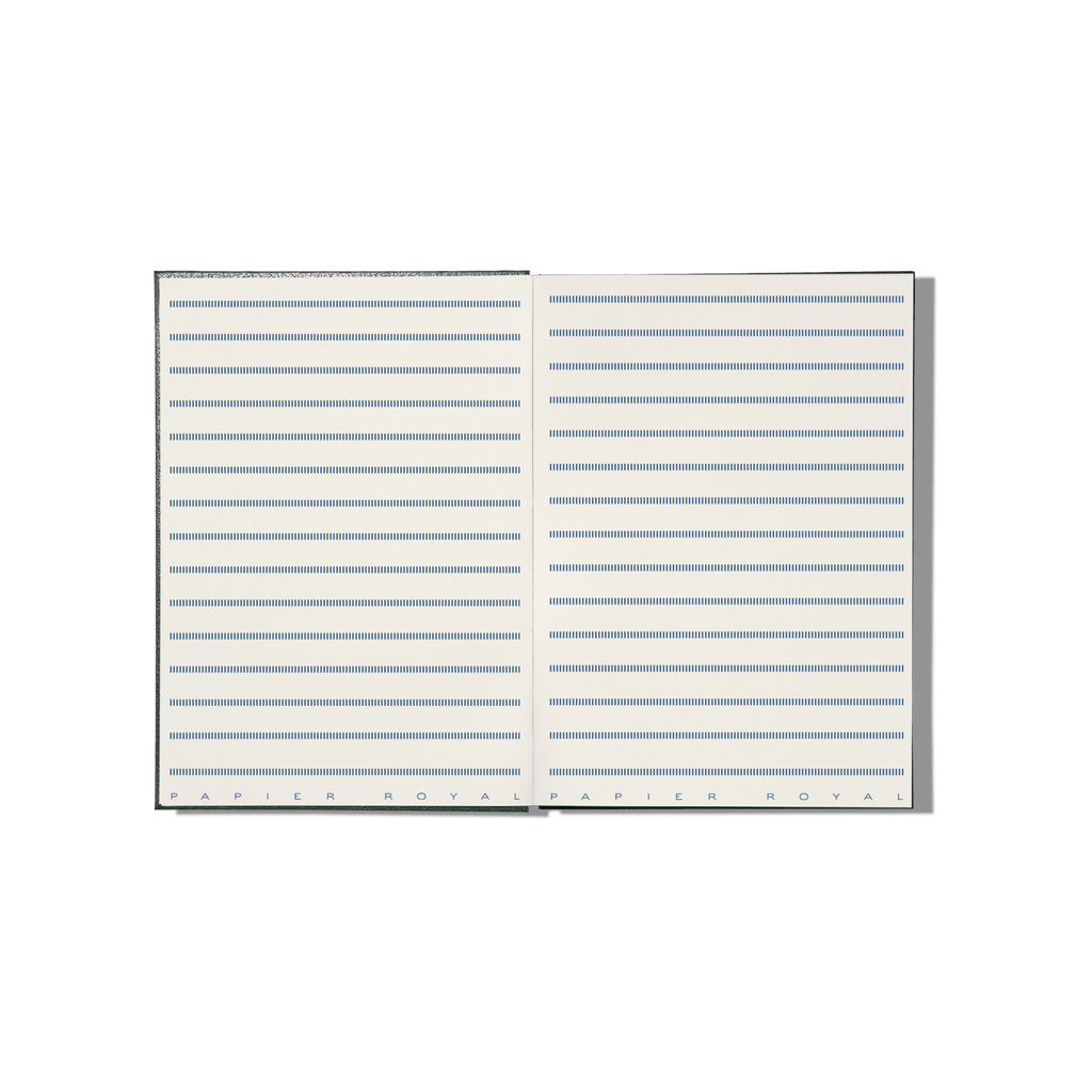 Papier Royal - Royal Notebook A6 Dark Green Leather - Papier Royal