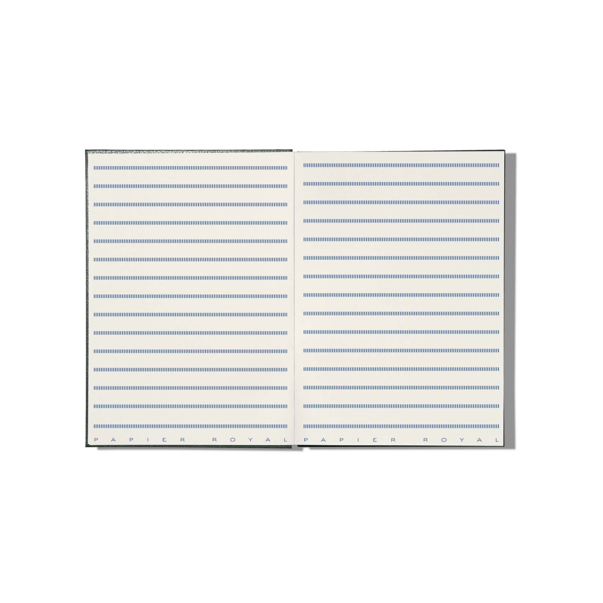 Papier Royal - Royal Notebook A6 Dark Green Leather - Papier Royal