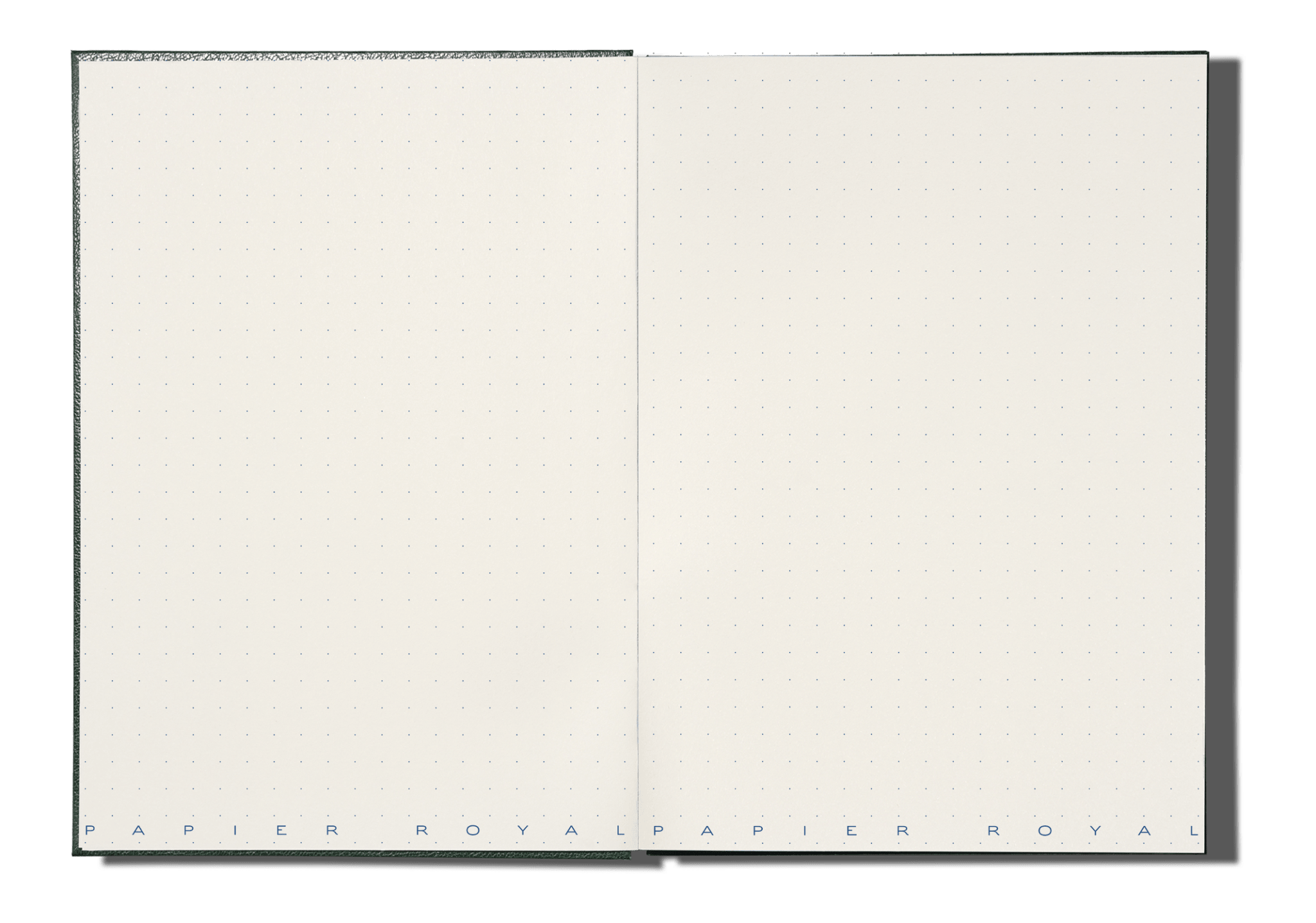 Papier Royal - Royal Notebook A6 Dark Green Leather - Papier Royal