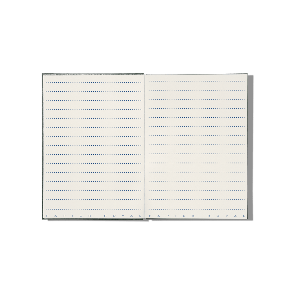 Papier Royal - Royal Notebook A6 Dark Green Leather - Papier Royal