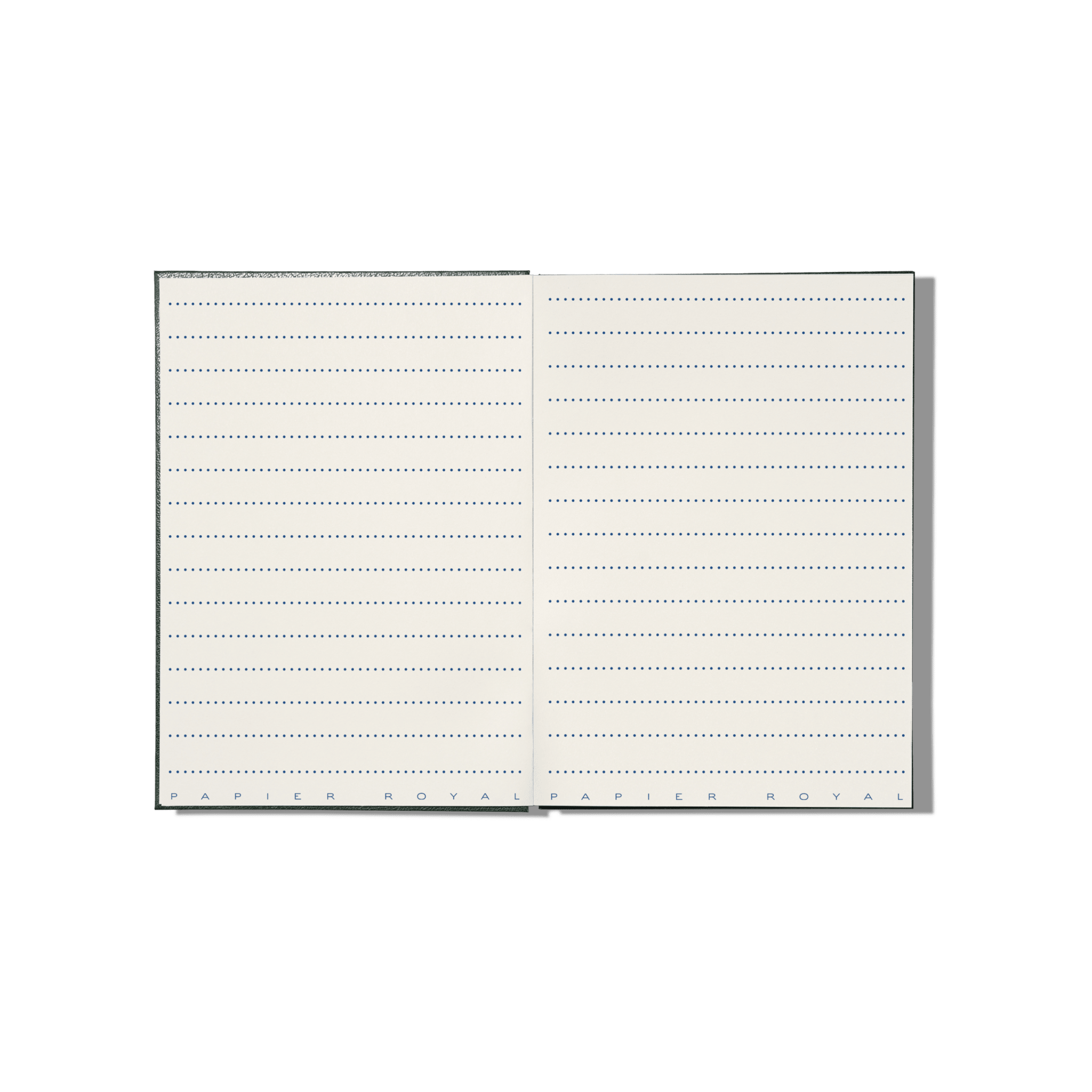 Papier Royal - Royal Notebook A6 Dark Green Leather - Papier Royal