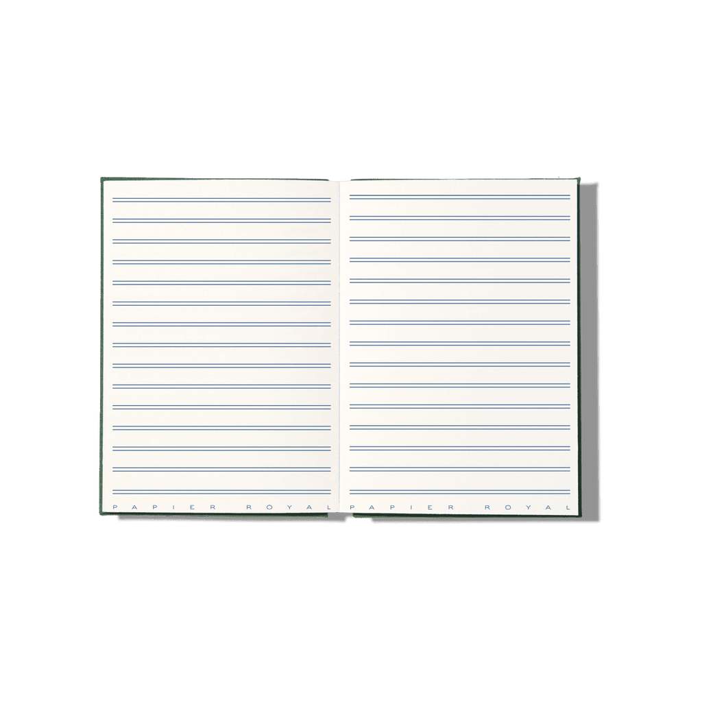 Papier Royal - Royal Notebook A6 Dark Red Canvas - Papier Royal