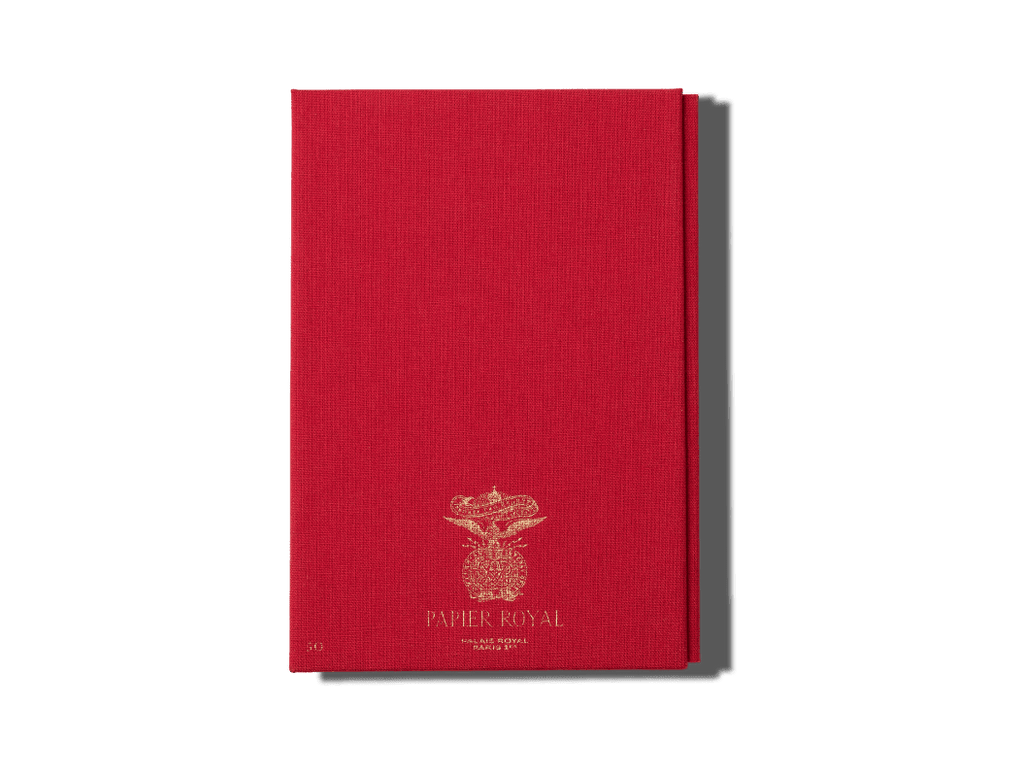 Papier Royal - Royal Notebook A6 Dark Red Canvas - Papier Royal