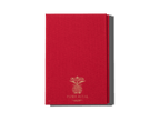 Papier Royal - Royal Notebook A6 Dark Red Canvas - Papier Royal