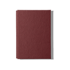 Papier Royal - Royal Notebook A6 Dark Red Leather - Papier Royal