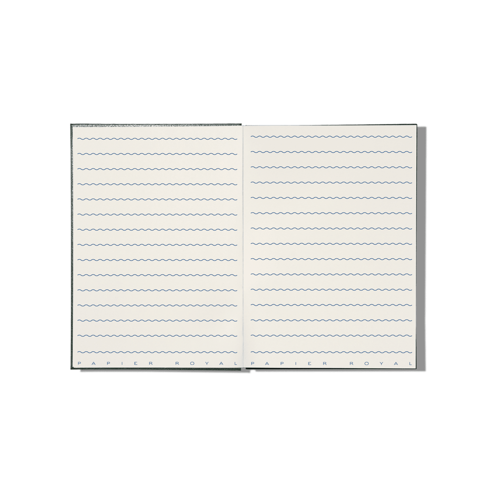 Papier Royal - Royal Notebook A6 Dark Red Leather - Papier Royal