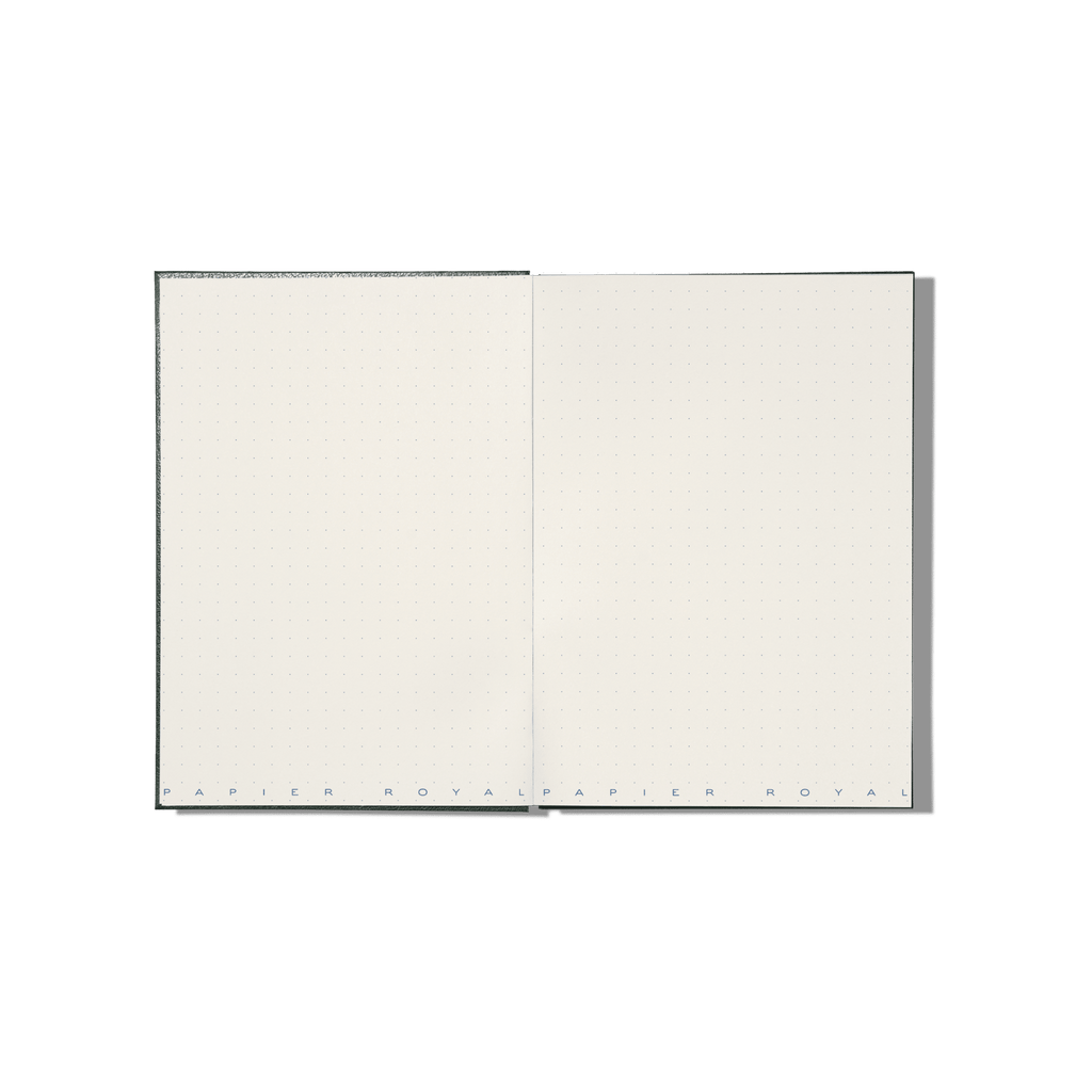 Papier Royal - Royal Notebook A6 Dark Red Leather - Papier Royal