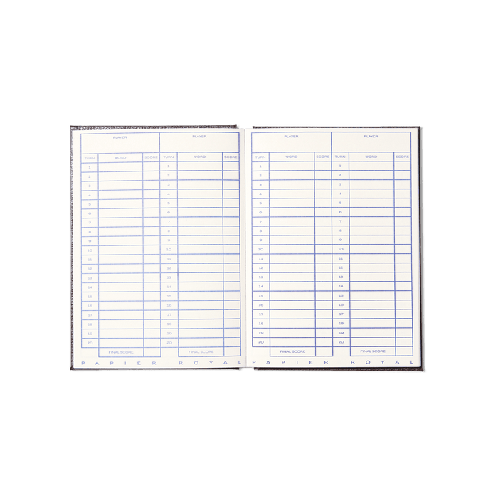 Papier Royal - Scrabble Notebook - Papier Royal