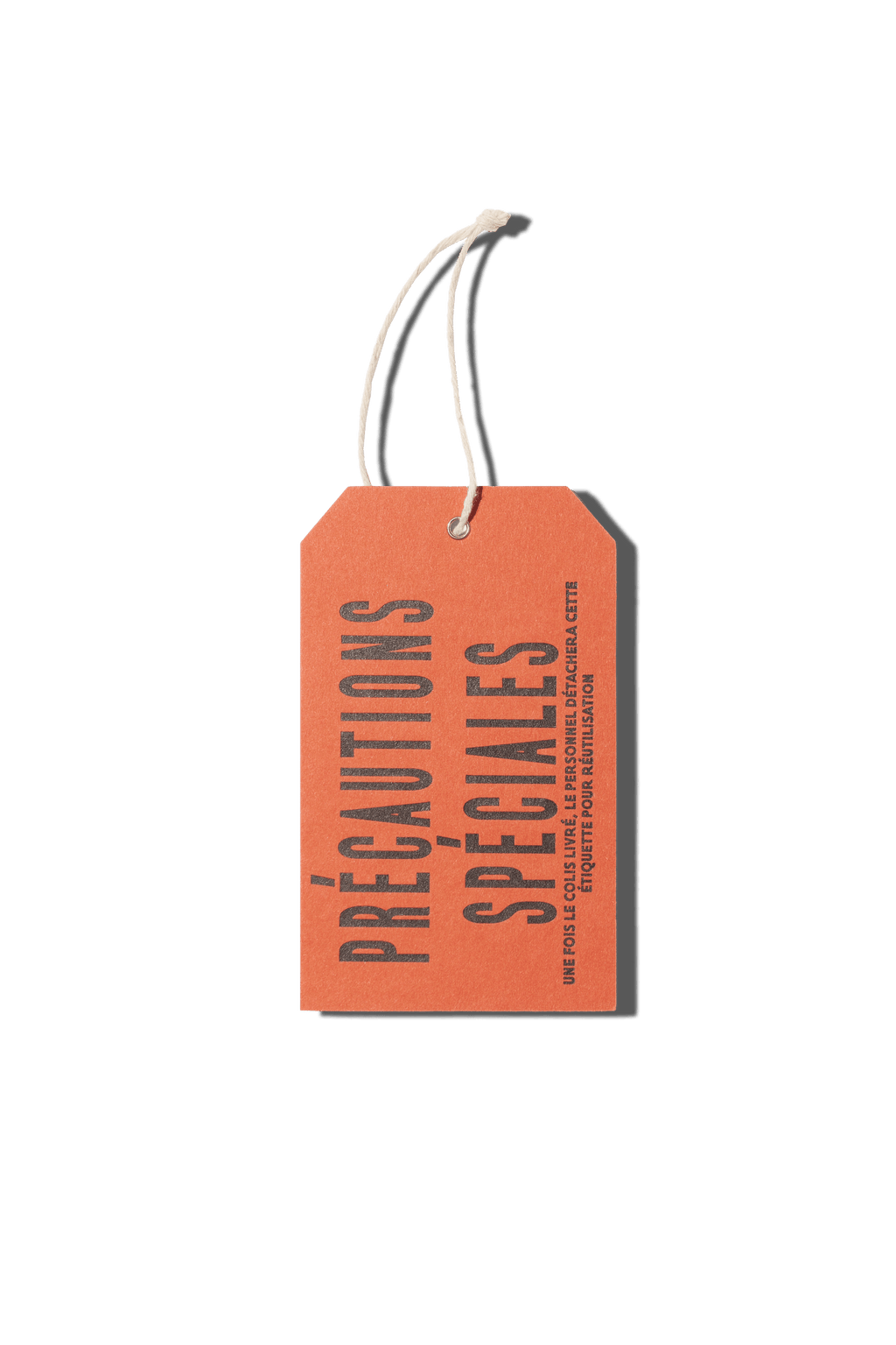Papier Royal - Special Handling I Précautions Spéciales I Hang Tag - Papier Royal