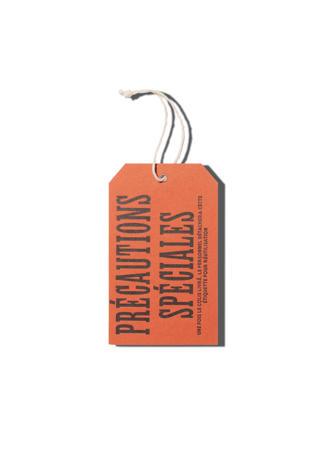 Papier Royal - Special Handling II Précautions Spéciales II Hang Tag - Papier Royal
