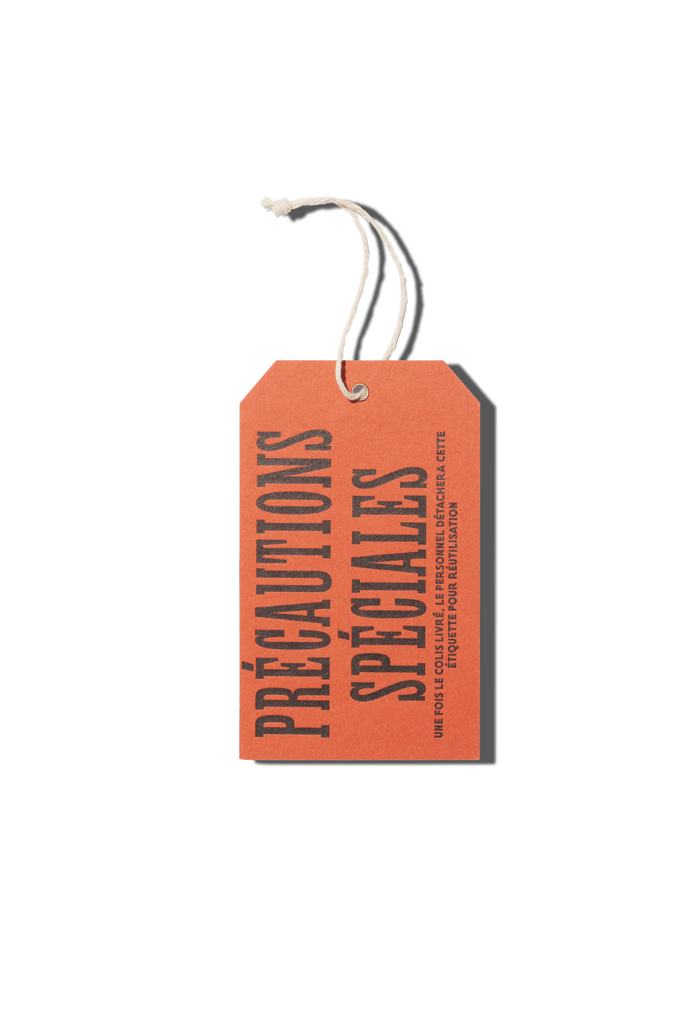 Papier Royal - Special Handling II Précautions Spéciales II Hang Tag - Papier Royal