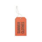 Papier Royal - "Summer Clothes" Hang Tag - Papier Royal