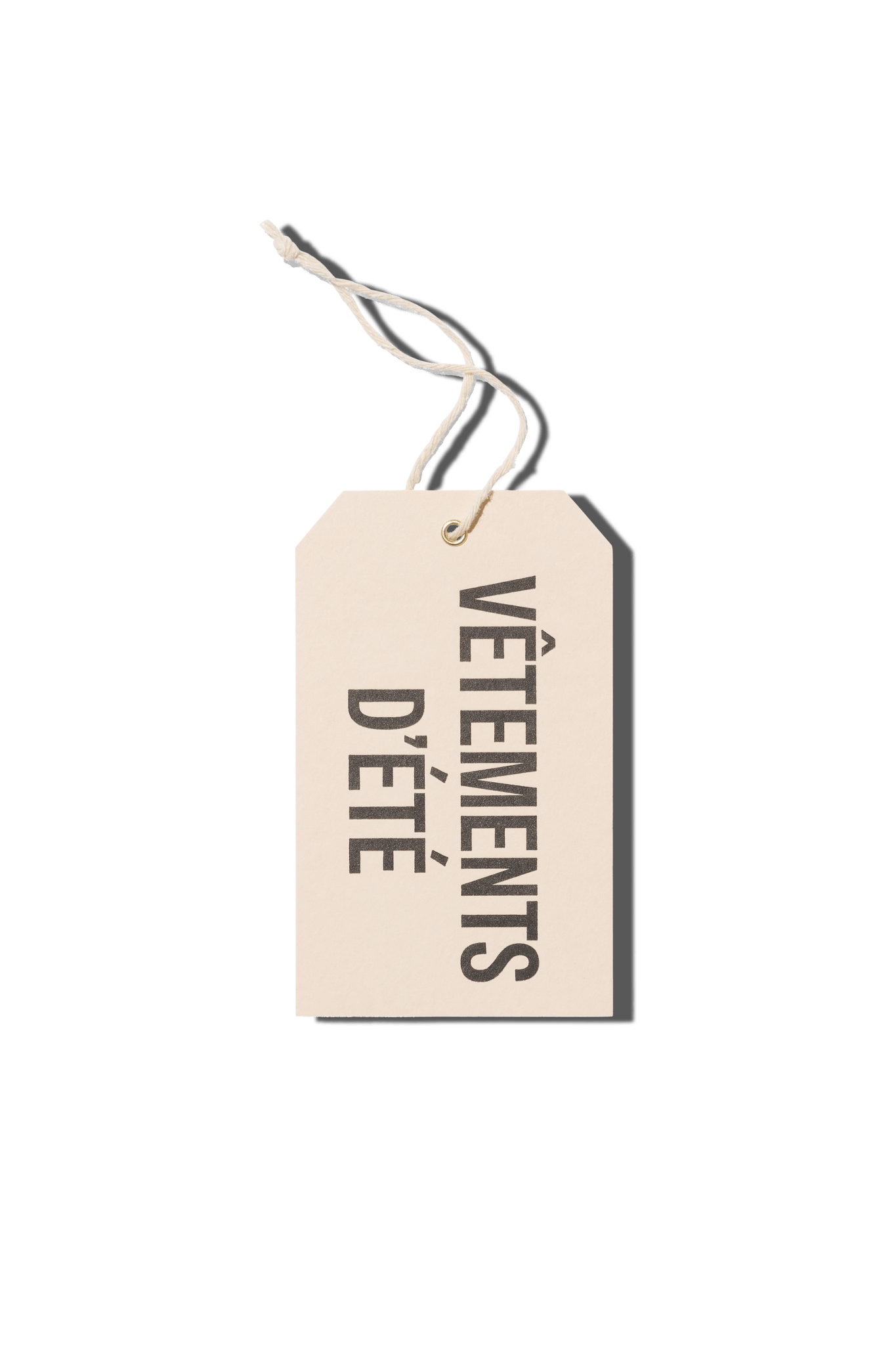 Papier Royal - "Summer Clothes" Hang Tag - Papier Royal