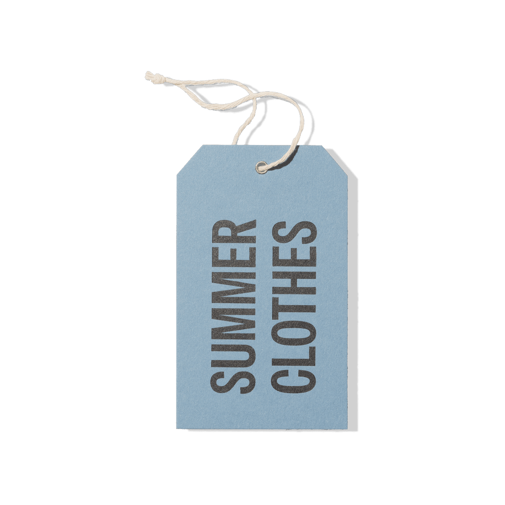 Papier Royal - "Summer Clothes" Hang Tag - Papier Royal