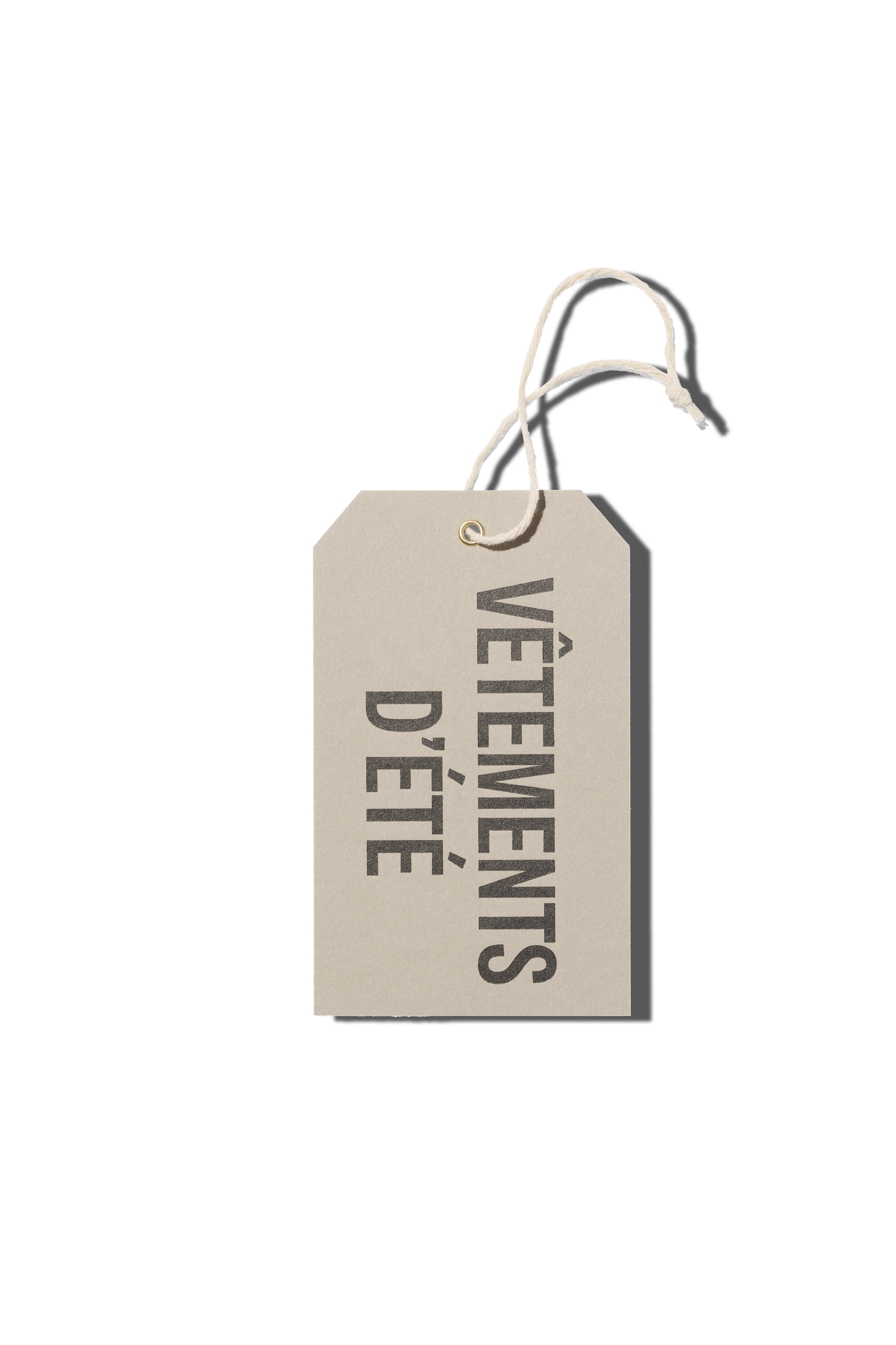Papier Royal - "Summer Clothes" Hang Tag - Papier Royal