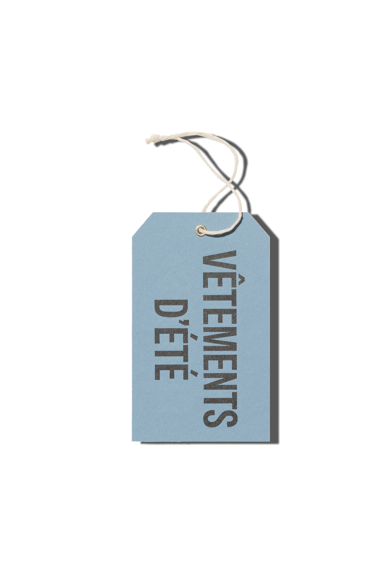 Papier Royal - "Summer Clothes" Hang Tag - Papier Royal