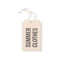 Papier Royal - "Summer Clothes" Hang Tag - Papier Royal