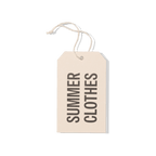 Papier Royal - "Summer Clothes" Hang Tag - Papier Royal