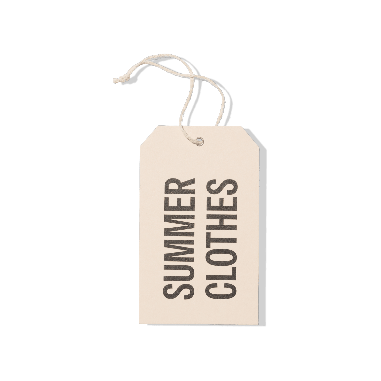 Papier Royal - "Summer Clothes" Hang Tag - Papier Royal
