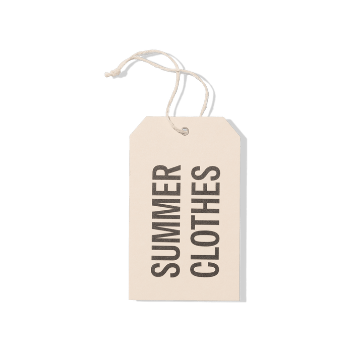 Papier Royal - "Summer Clothes" Hang Tag - Papier Royal